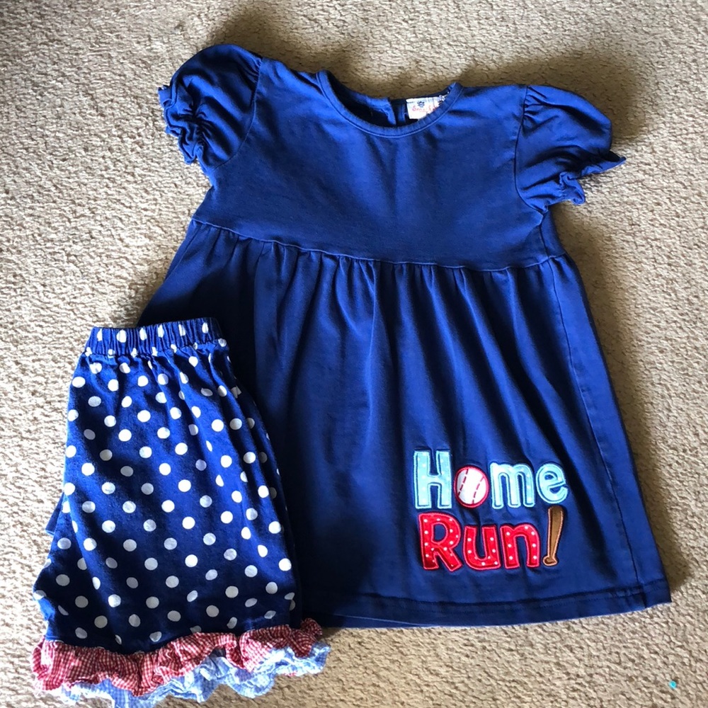 Girls Baseball Set